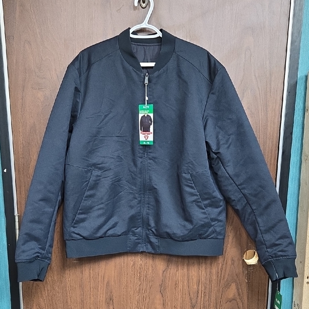Benetton Size XL Dark Navy Reversible Winter Jacket